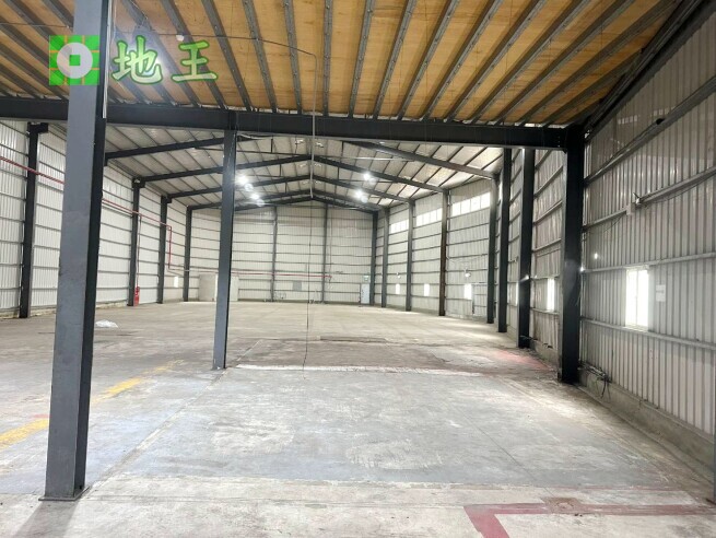 桃園市 蘆竹區 南竹路挑高鐵皮屋出租｜350坪大空間｜40呎貨櫃可出入 物件編號 20456